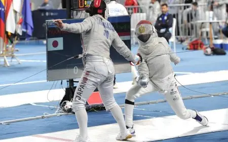 انطلاق الأدوار النهائية لكأس العالم لسلاح السيف للسيدات في استاد القاهرة