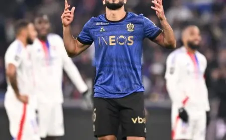 في غياب عبد المنعم| موناكو يقلب الطاولة على نيس ويقتنص وصافة الدوري الفرنسي