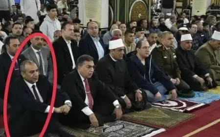 وفاة السكرتير العام لمحافظة الدقهلية أثناء خطبة صلاة العيد بمسجد النصر بالمنصورة