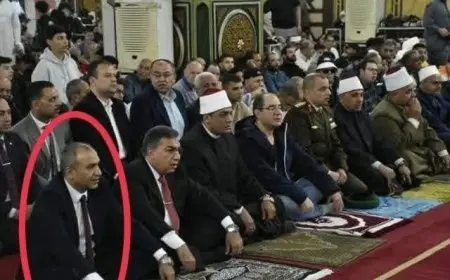 اللحظات الأخيرة فى حياة السكرتير العام لمحافظة الدقهلية قبل وفاته فى صلاة العيد