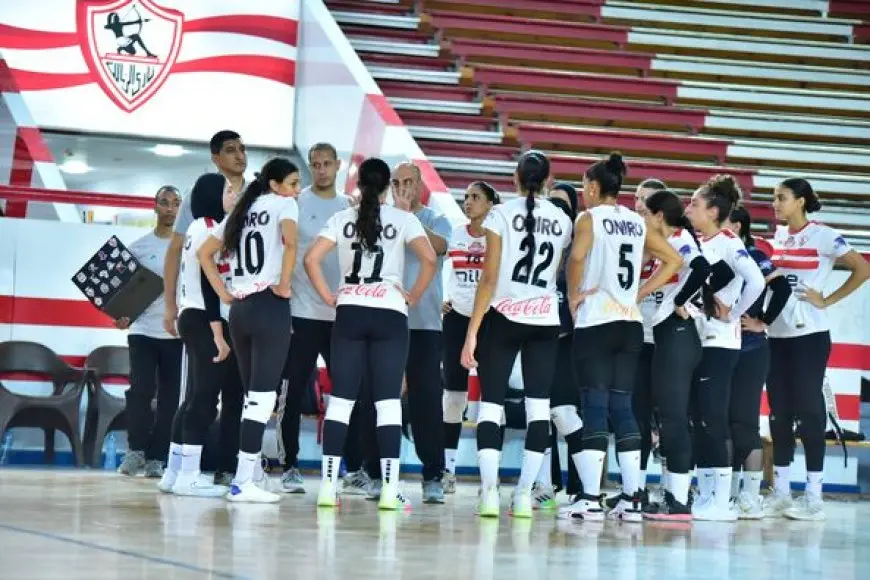 سيدات الزمالك يتأهلن لنصف نهائي كأس مصر للطائرة