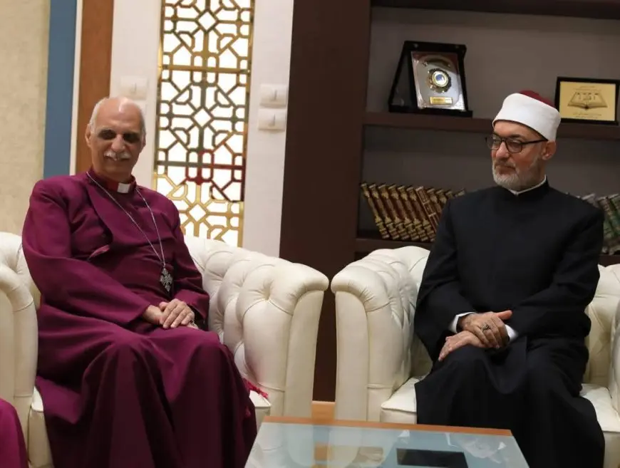 مفتي الجمهورية يستقبل مدير المركز المسيحي الإسلامي للتفاهم والشراكة