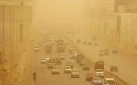 الأرصاد تحذر: رياح محملة بالأتربة وتوصي مرضى الصدر بارتداء الكمامات