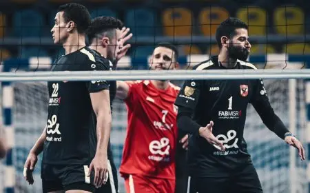 «رجال طائرة الأهلي» يواجه الزمالك في نهائي كأس مصر