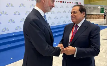 بالإجماع| أبو العينين رئيساَ لبرلمان الاتحاد من أجل المتوسط