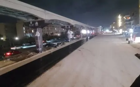 وزير الإسكان يتابع خطة تطوير ورفع كفاءة المحور المركزي الخدمي بـ 6 أكتوبر