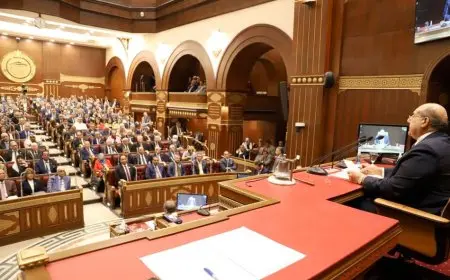 بدء جلسة الشيوخ لمناقشة دراسة الأثر التشريعي لقانون التجارة