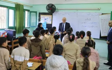 وزير التعليم يزور 7 مدارس في ثلاث محافظات لمتابعة انتظام سير العملية التعليمية