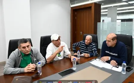 علاء نبيل يجتمع بالأجهزة الفنية للمنتخبات الوطنية لمناقشة ارتباطات المرحلة المقبلة
