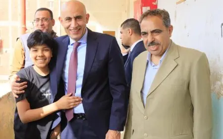 وزير التعليم أشاد بجهود مدير إدارة الباجور التعليمية قبل وفاته بأزمة قلبية