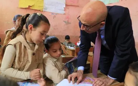 وزير التربية والتعليم يواصل جولاته التفقدية المفاجئة بزيارة مدارس محافظة المنوفية