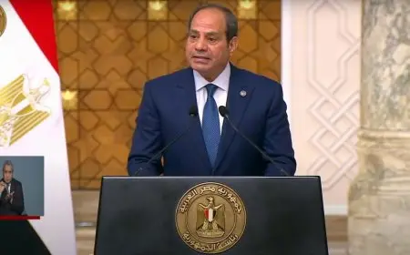 نص كلمة الرئيس السيسي خلال المؤتمر الصحفي المشترك مع نظيره الفرنسي ماكرون