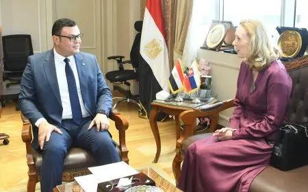 وزير الإسكان يبحث مع سفيرة سلوفاكيا بالقاهرة التعاون المشترك بمجال إنشاء المدن الذكية