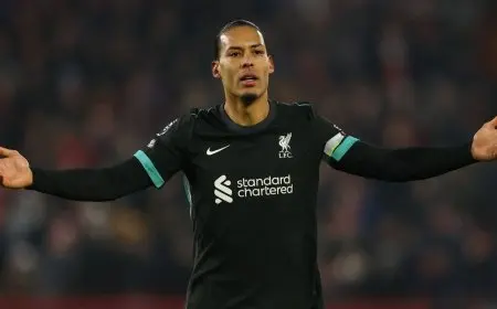 ماذا قال فان دايك عن مفاوضات تجديد عقده مع ليفربول؟