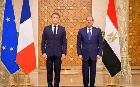 الرئيس الفرنسي: مصر بلد مستقر والاستثمار بها آمن