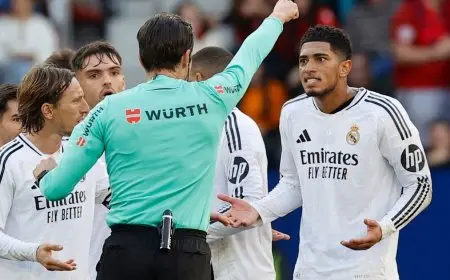 عصبية بيلينغهام تُشير إلى خطر داخل ريال مدريد.. ما هو دور مبابي؟