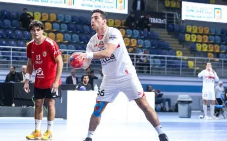 الزمالك يفوز على الأهلي في نهاية دوري المحترفين لكرة اليد.. والأحمر يتوج باللقب