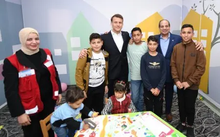 الرئيس السيسي وماكرون يؤكدان على ضرورة وقف إطلاق النار الفوري في غزة ورفض التهجير بشكل قاطع