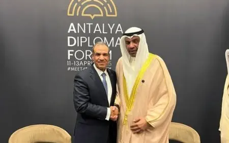 وزير الخارجية يجتمع بنظيره الكويتي في أنطاليا