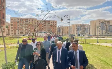 زيارة وفود 10 بنوك مركزية لمشروعات «سكن لكل المصريين»