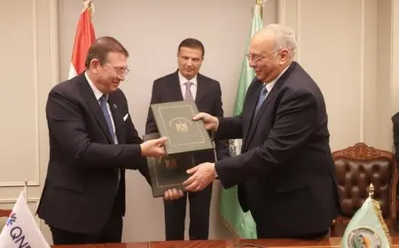 شراكة بين بحوث الصحراء وبنك قطر الوطني لتنمية الزراعة في سيناء