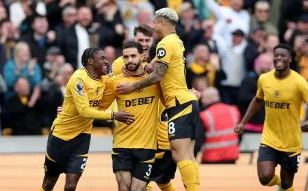 آيت نوري يحرز هدفاً تاريخياً لوولفرهامبتون في الدوري الإنجليزي