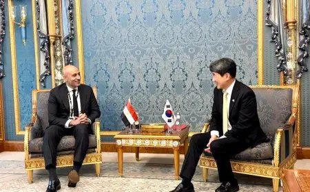 وزير التعليم يتباحث مع نظيره الكوري الجنوبي حول آفاق التعاون في تطوير منصات تعليمية تعتمد على تقنيات الذكاء الاصطناعي