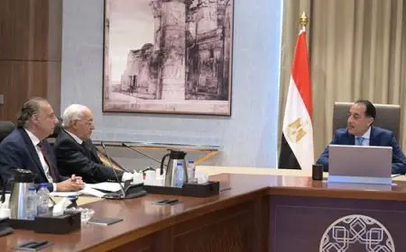 مدبولي يناقش مع اللجنة الاستشارية للشؤون السياسية آخر تطورات الأوضاع في غزة