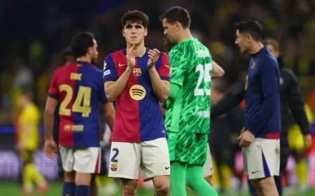 كوبارسي يرحب بالخسارة أمام دورتموند ويحتفي بـ”عائلة برشلونة”