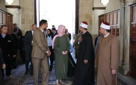 رئيسة البرلمان السلوفيني تزور الأزهر الشريف