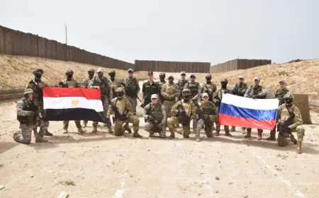 اختتام فعاليات التدريب البحري المشترك المصري الروسي “جسر الصداقة”