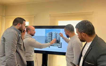 مسؤولو “الإسكان” يراقبون تنفيذ المشاريع السكنية في مدينة أكتوبر الجديدة