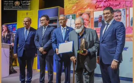 يحيى الفخراني يُكرّم بلقب “شخصية العام الثقافية” في احتفال ضخم بالرباط