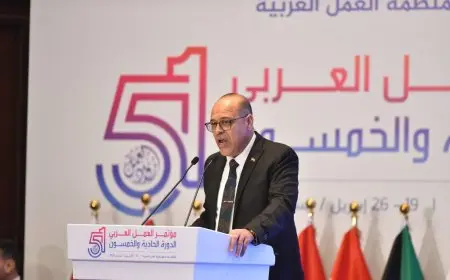 وزير العمل: مصر تدعم القضايا العربية وتعزز الحوار الاجتماعي