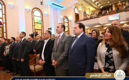 وزير الشؤون النيابية يشارك في احتفالية الطائفة الإنجيلية بمناسبة عيد القيامة
