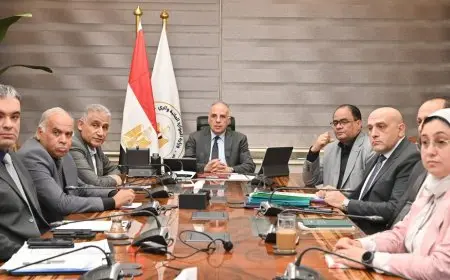 وزير الري يراقب حالة النظام المائي في محافظة المنيا