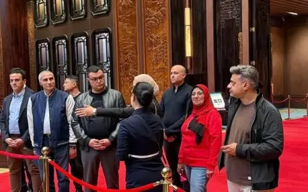 وزير الإسكان يزور المدينة الأولمبية في منطقة الأعمال المركزية بمدينة “هانغتشو” الصينية