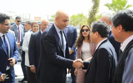 وزير التعليم يرافق وفدًا يابانيًا في زيارة لمركز ريادة الأعمال المصري الدولي لتمكين ذوي الاحتياجات الخاصة