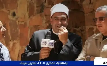 وكيل أوقاف جنوب سيناء يطالب المحافظ وأحمد موسى بخلع الحذاء امتثالاً لأوامر الله