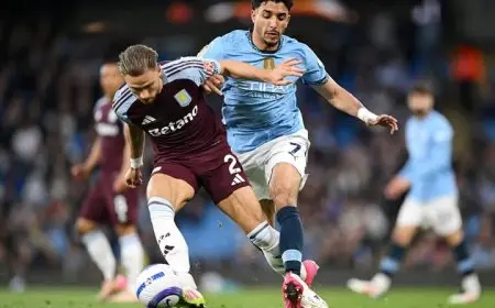 عمر مرموش يسهم في انتصار مانشستر سيتي على أستون فيلا