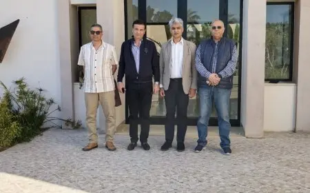 وزير الزراعة يتفقد مقر مرصد الصحراء والساحل في العاصمة تونس