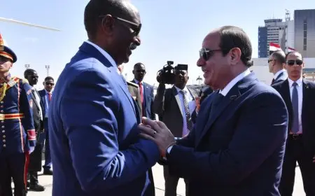 السيسي والبرهان يتفقان على أهمية تقديم الدعم للسودانيين في مناطق النزاع