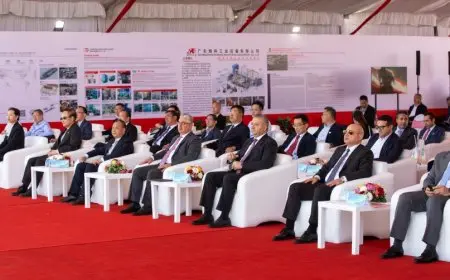 بمستثمرات تبلغ 1.65 مليار دولار.. تدشين مجمع “شين فينج” بـ9 مصانع في السخنة