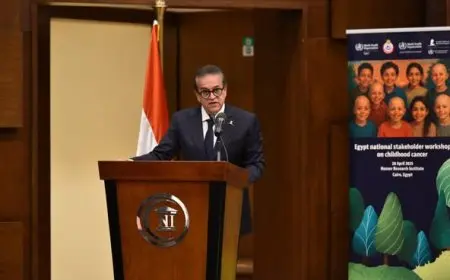 وزير الصحة: سنويًا، يتم تشخيص أكثر من 400 ألف طفل عالميًا بالسرطان