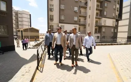وزير الإسكان يزور مشروع «سكن مصر» في أرض المعارض بالقاهرة الجديدة