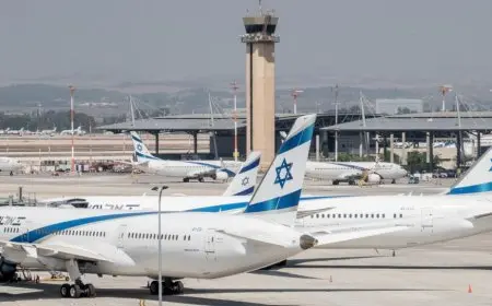 تل أبيب: انفجار الصاروخ في مطار بن غوريون أحدث حفرة عمقها 25 متراً