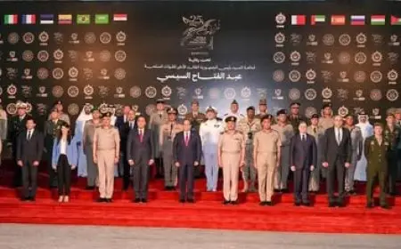 الرئيس السيسي يشارك في الافتتاح الرسمي لبطولة العالم العسكرية للفروسية