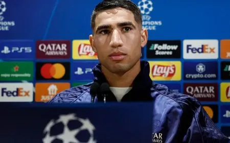 حكيمي: باريس سان جيرمان يستحق الوصول إلى النهائي.. ودوناروما أجاب على المشككين