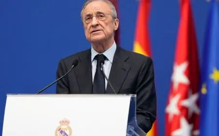 رئيس الاتحاد الإسباني: فضيحة نيغريرا “محرجة” وطلب فلورنتينو بيريز