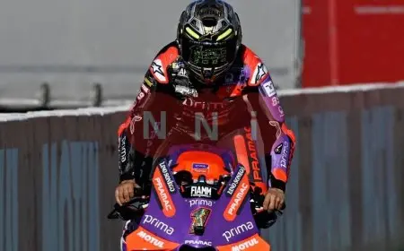 السماح لمتسابقي الدراجات النارية بإجراء اختبارات بعد فترات التوقف